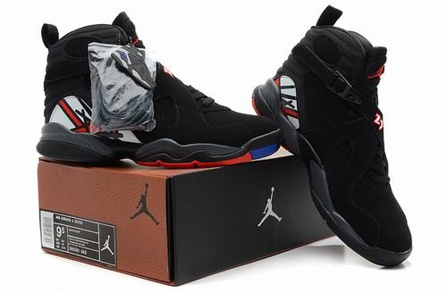 Air Jordan VIII (8) Retro black white red orange