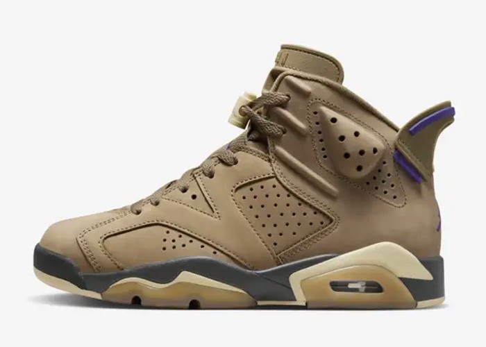 Air Jordan 6 Gore-Tex Brown Kelp - FD1643-300