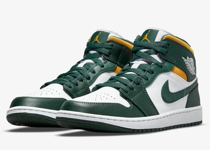 Air Jordan 1 Mid “Noble Green” - 554724-371