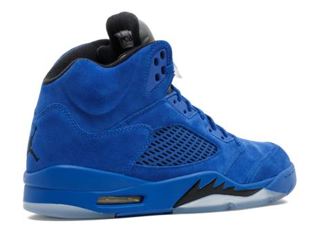 Air Jordan 5 Retro Blue Suede